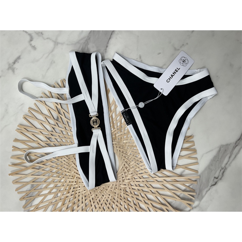 Mới Bộ Đồ Bơi Co Giãn Phối LOGO Màu Vàng Kim Quyến Rũ