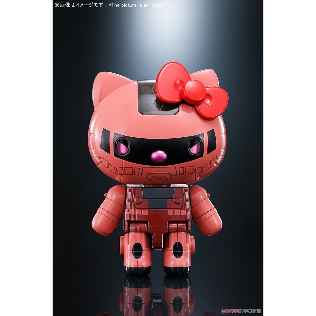 MÔ HÌNH CHOGOKIN Soc Char'ｓ ZAKUⅡ HELLO KITTY