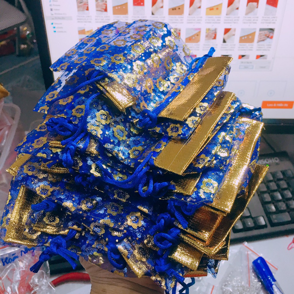 10 TÚI HOA RÚT DÂY LOẠI ĐẸP