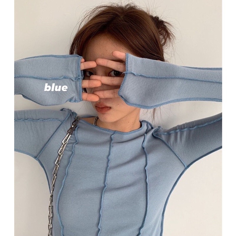 Áo thun tay dài sọc free size