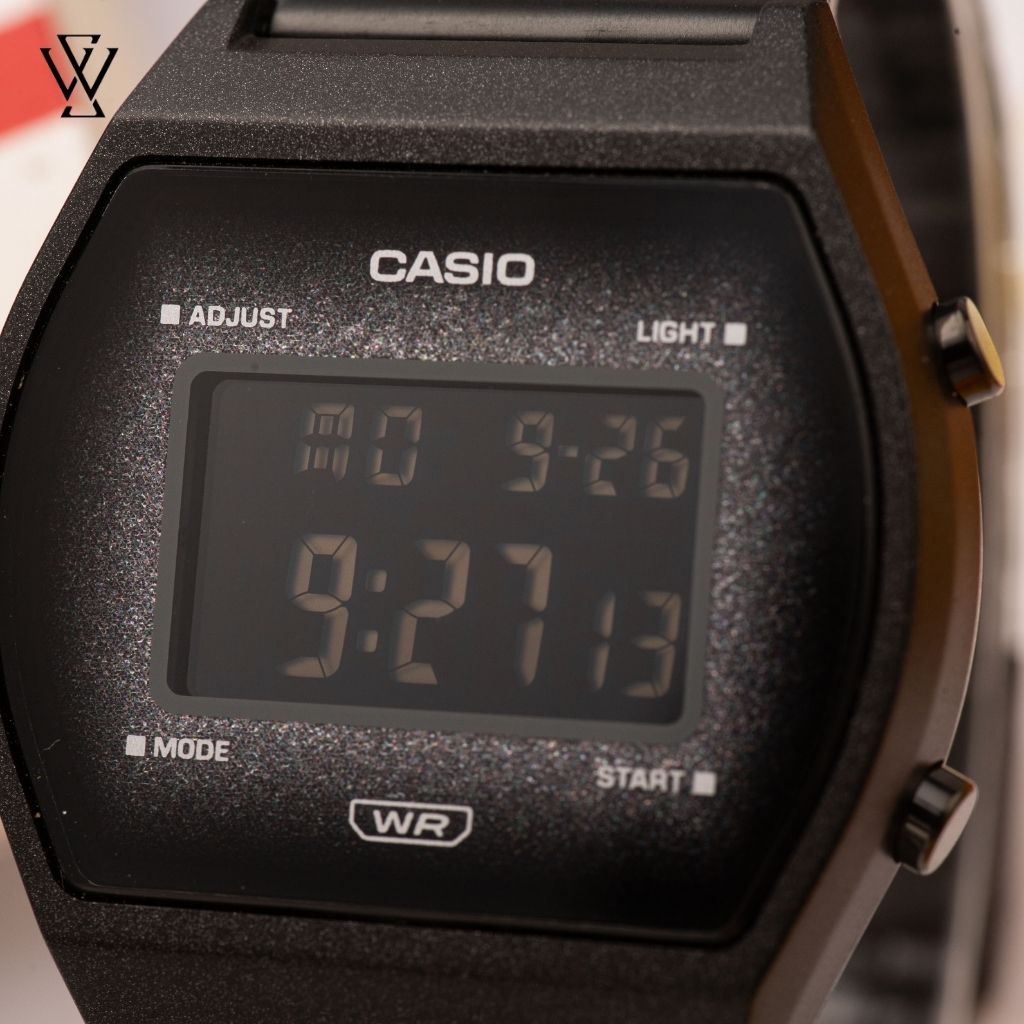 Đồng Hồ Điện Tử Nam Casio WATCHSTORE B640WBG-1BDF Thiết Kế Mặt Kính Nhựa 35mm, Vỏ Nhựa, Dây Kim Loại Bền Bỉ