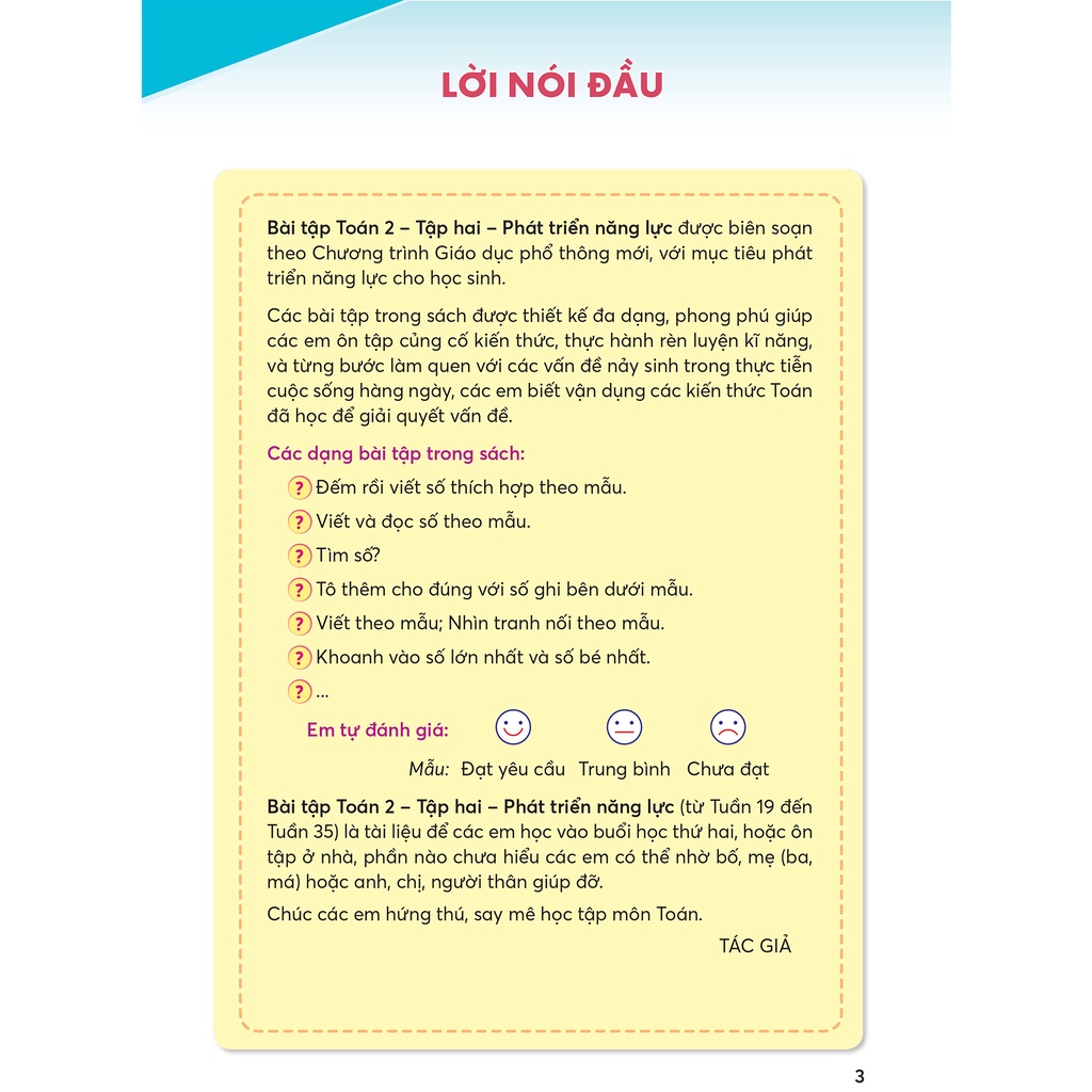 Sách Bài tập Toán 2 Phát triển năng lực Tập 2