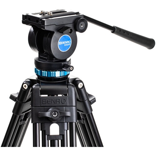 Chân Máy Quay Benro Video Tripod KH25P | Hàng Chính Hãng