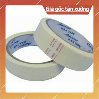 Băng keo giấy trắng 1 cuộn