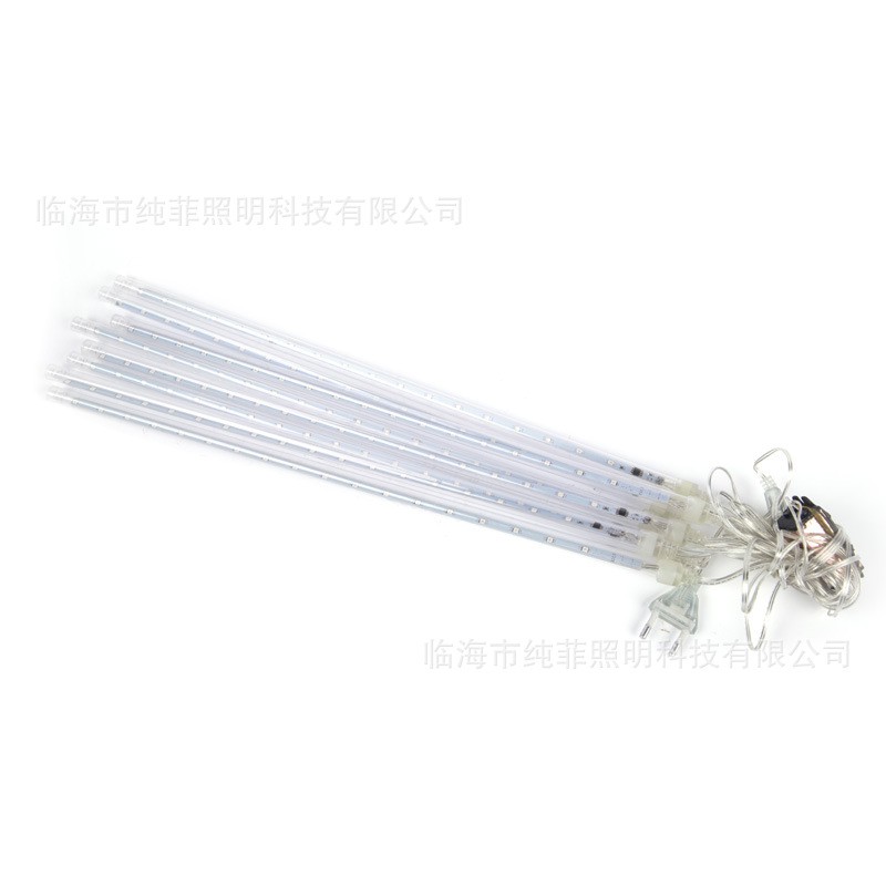 Bộ 8 Đèn Led 30cm Ánh Sao Băng Dùng Trang Trí Cây Thông Giáng Sinh