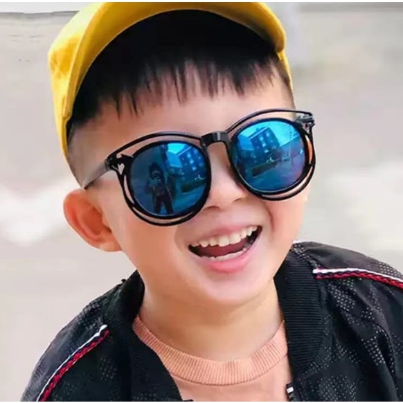 Kính trẻ em, mắt kính cho bé nhiều màu thời trang từ 1 đến 6 tuổi