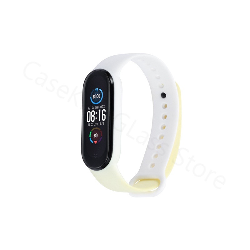 Dây Đeo Thay Thế Chất Liệu Tpu Silicon Mềm Cho Miband 6 Miband5 Xiaomi Mi Band 6 5 4 3