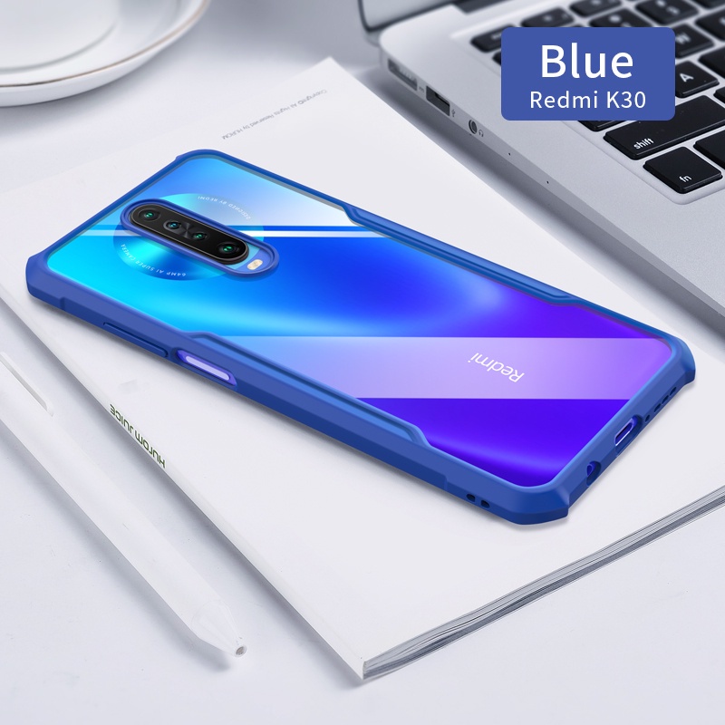 XUNDD Ốp Điện Thoại Trong Suốt Có Túi Khí Chống Sốc Sang Trọng Cho Redmi K30 5G 4G