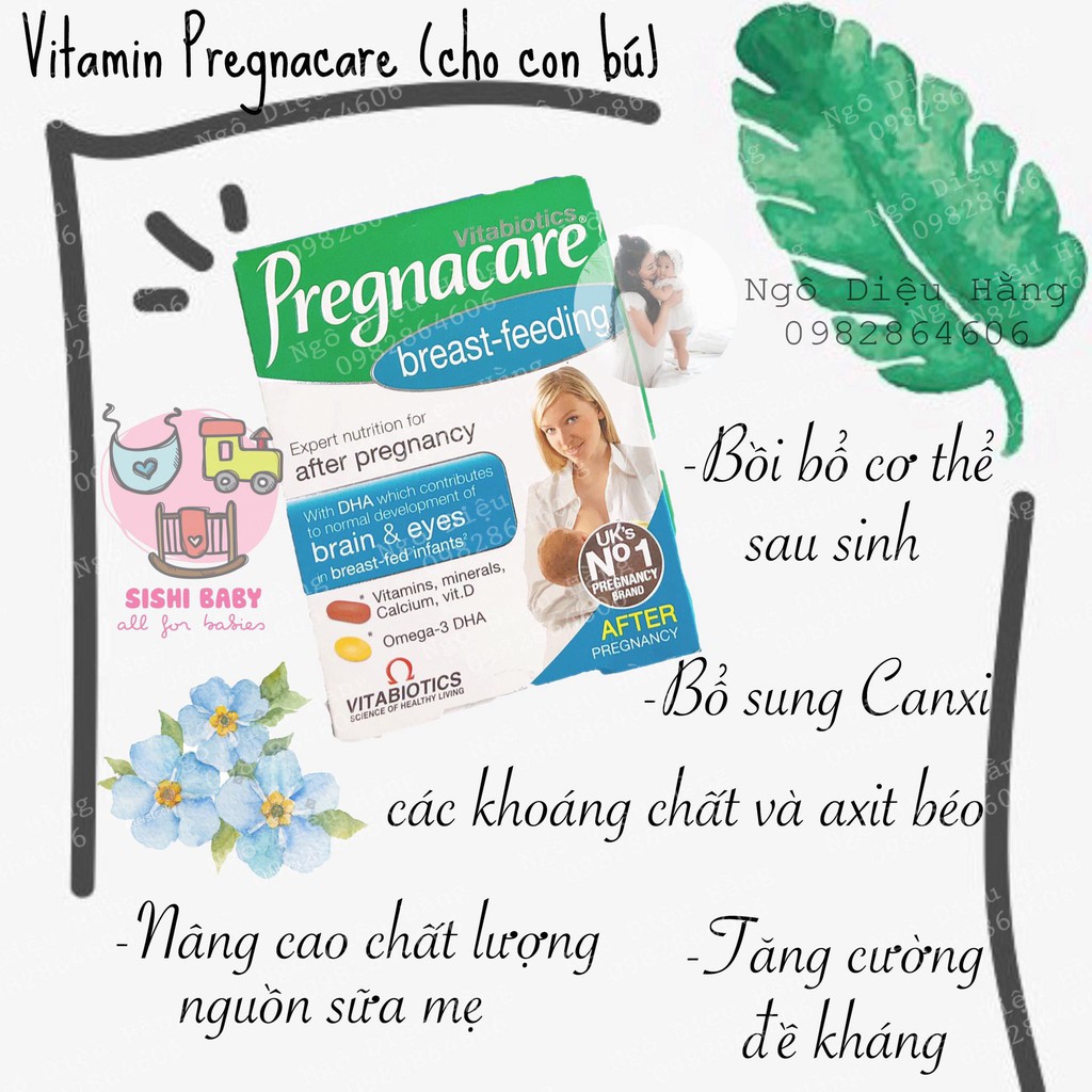 Vitamin bà bầu Anh Pregnacare Max (84 viên)