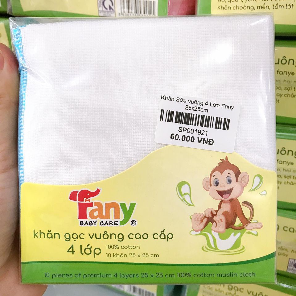 Khăn Sữa 4 Lớp Fany