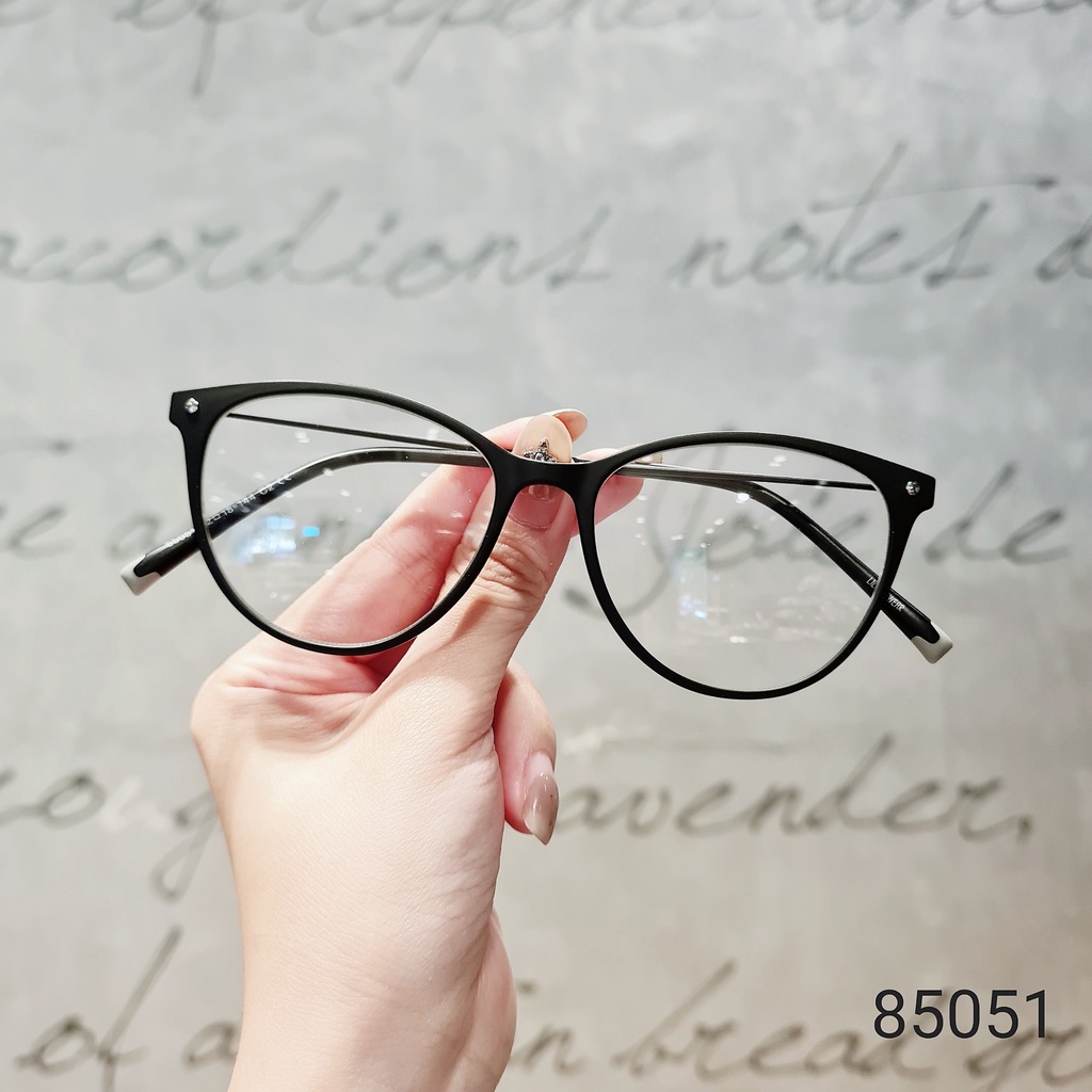 Gọng kính mắt mèo nữ LILYEYEWEAR chất liệu nhựa ULTEM chắc chắn thanh nhẹ dễ đeo kiểu dáng thời thượng 85051