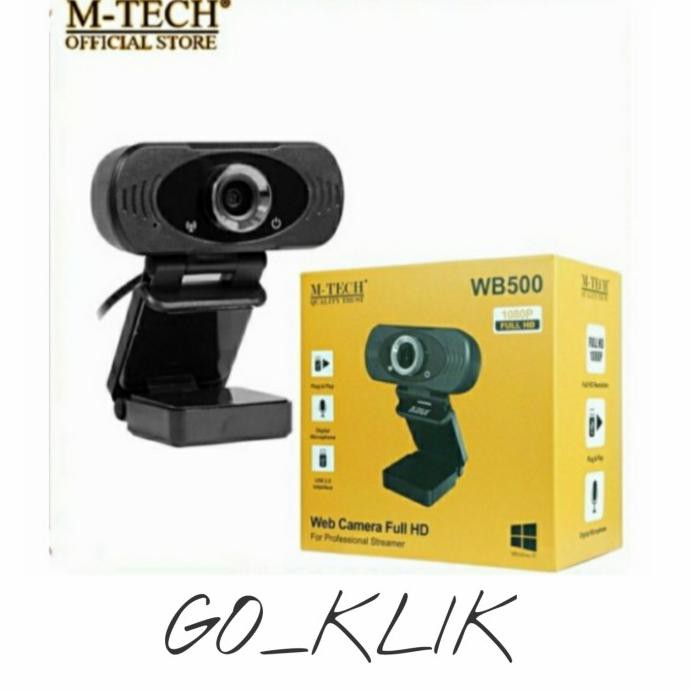 Webcam M Tech Ori 1080hd Wb500 | BigBuy360 - bigbuy360.vn