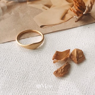 Nhẫn nữ Vintage Sleek JESMEE vintage bản trơn - R3504