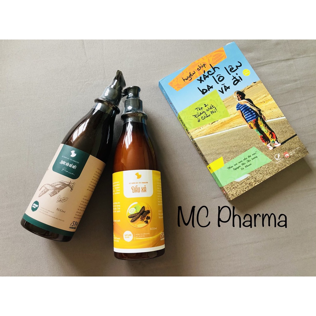 Dầu gội bồ kết DrNguyen premium chai 500ml