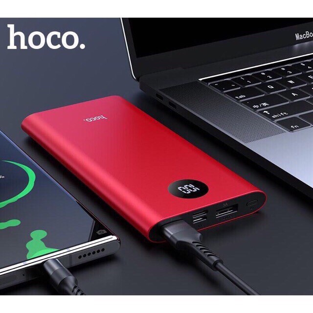 {HÀNG SALE SỐC} Sạc pin dự phòng 12000mah Hoco B16 max chính hãng