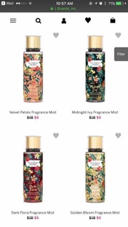 Body Mist Victoria secret