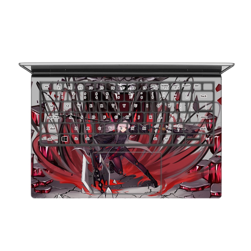 Skin Laptop In Hình Arknight Dành Cho Các Dòng Máy Dell Hp Asus Msi Acer Lenovo Macbook Theo Yêu Cầu