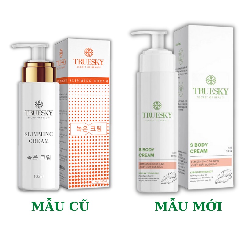 Kem Tan Mỡ Bụng Truesky CHÍNH HÃNG Kem Tan Mỡ Sau Sinh Chiết Xuất Quế Gừng An Toàn Hiệu Quả- MOONSHOP