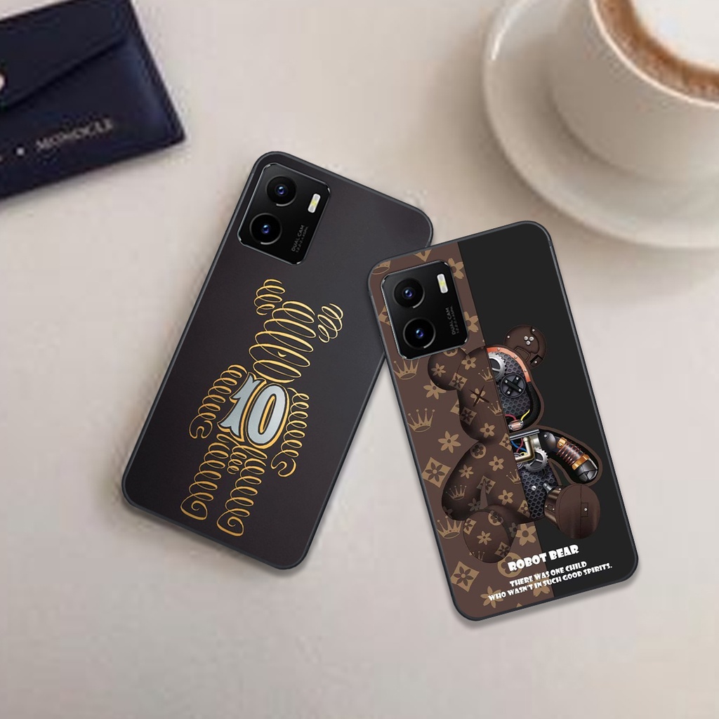 🔥 Ốp Vivo Y16 hình gấu bear brick siêu ngầu cực đẹp
