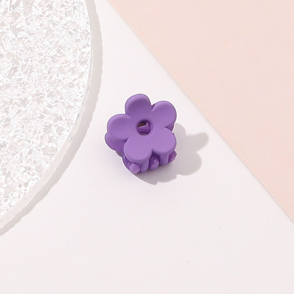 1 Kẹp Tóc Hình Bông Hoa Nhiều Màu Sắc Dễ Thương Dành Cho Nữ