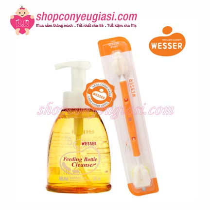 Cọ Rửa Bình Sữa Đa Năng Wesser V929