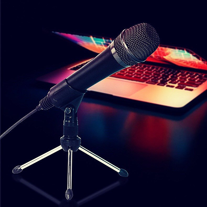 GIÁ ĐỠ MICRO 3 CHÂN KẸP ĐỂ BÀN MICROPHONE ZM -03  XẾP GỌN ĐA NĂNG