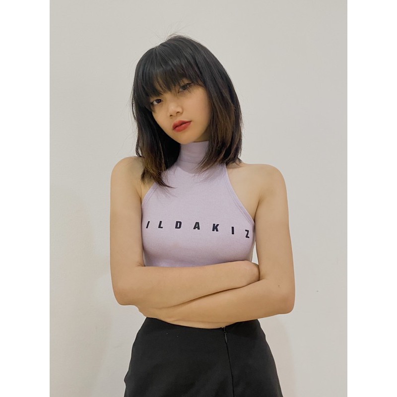 Áo Line top croptop