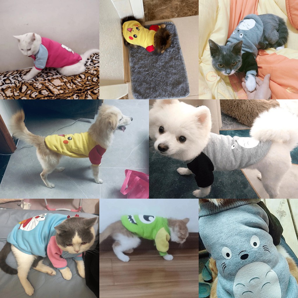 Áo sweater lông cừu giữ ấm cho thú cưng