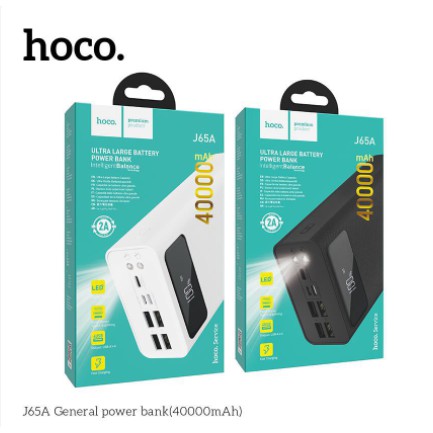 ⭐⭐CHÍNH HÃNG⭐⭐Pin Sạc Dự Phòng Dung Lượng Lớn 30000mAh/40.000mAh Hoco J65 Hỗ Trợ 4 Cổng USB {BẢO HÀNH CHÍNH HÃNG}