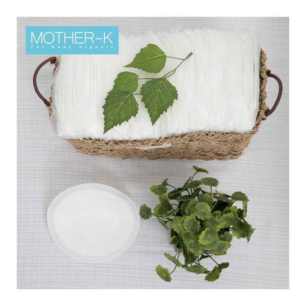 [Chính Hãng] Lót thấm sữa cotton Mother-K Hàn Quốc - Miếng lót thấm sữa Mother-K