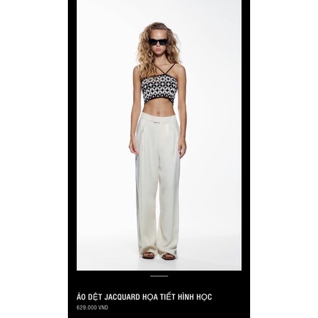 Set áo len z.ara au.th hoạ tiết tay dài siêu xin