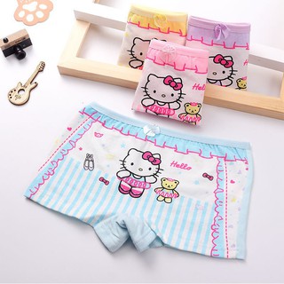 F1 Quần chip đùi, quần lót cotton họa tiết đáng yêu xinh xắn cho bé gái QLTE01 33 1