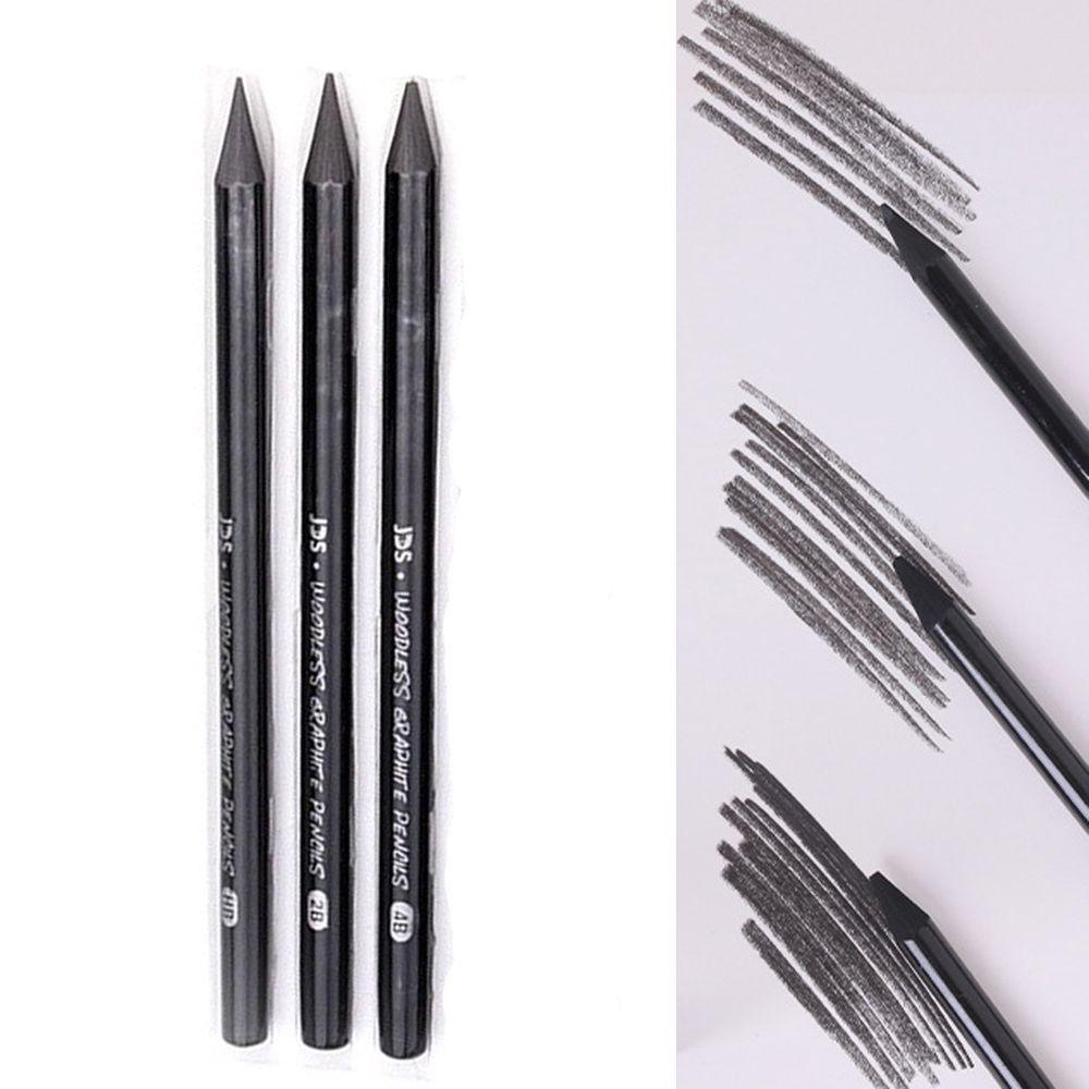 AUGUSTINA Set 3 Bút Chì Vẽ Bằng Than Tre Hoạt Tính Toàn Diện Chuyên Nghiệp