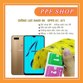 Kính cường lực nano dẻo Oppo A7, Oppo A71