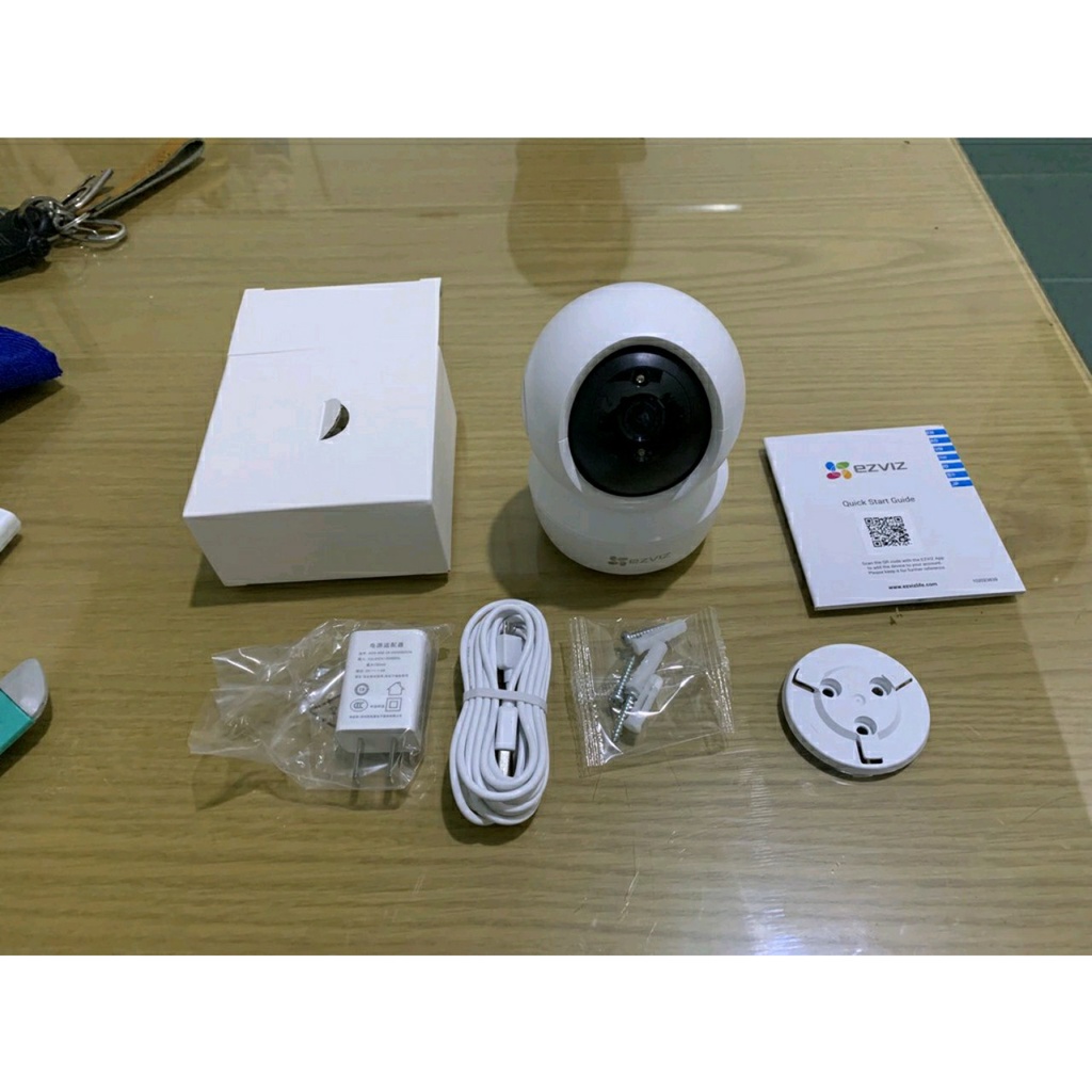 Camera WiFi Ezviz TY1 4.0MP hoặc 2.0MP Model 2022, Xoay 360 độ, Đàm thoại 2 chiều, Chính hãng nguyên seal 100%