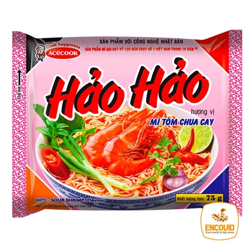 Mì tôm hảo hảo chua cay