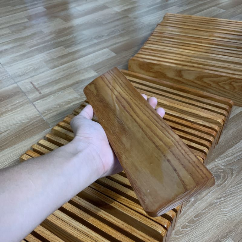 Kê tay gỗ Tần Bì dùng cho bàn phím cơ