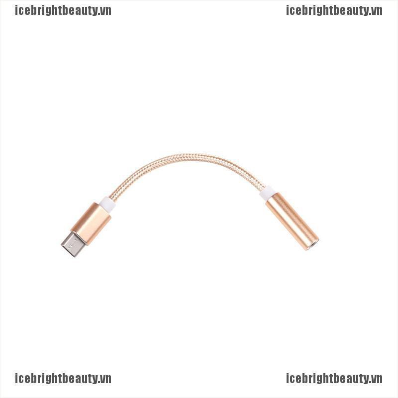 Giắc Chuyển Đổi Từ USB Type-C Sang 3.5mm AUX