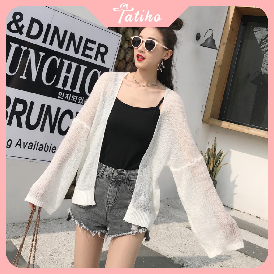 [Hàng Xịn, Giá Tốt] Áo Khoác Cardigan ( Áo Len Mỏng) Phong Cách Ulzzang ,Hợp Đi Đà Lạt, Dạo Biển, Labibi - Mã AK002