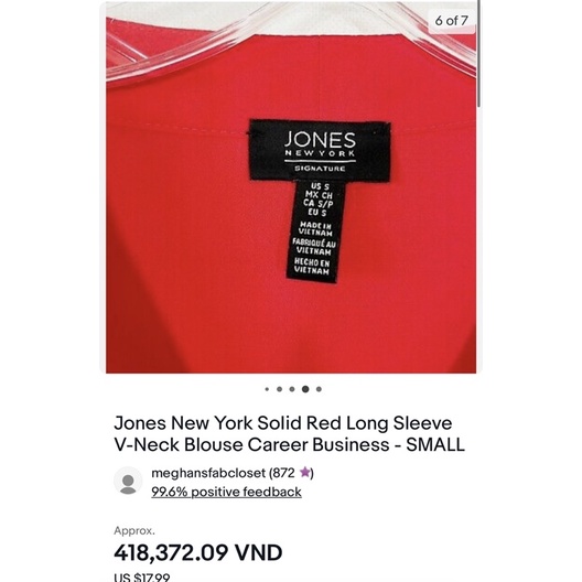 Áo sơ mi JONES xuất dư xịn