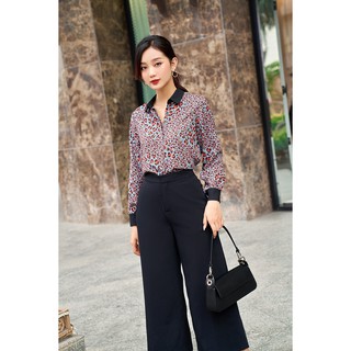 Áo Sơ Mi Nữ Tay Dài Lụa Beo Amanda