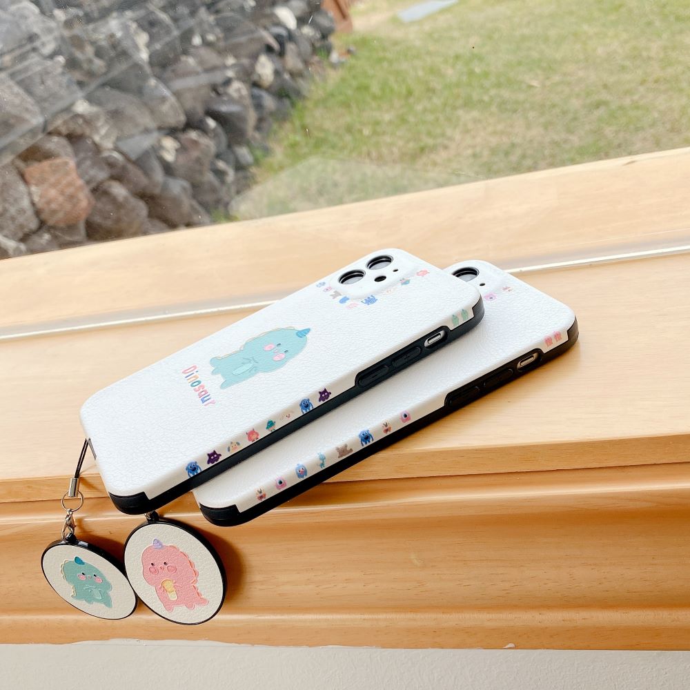 Ốp điện thoại họa tiết khủng long hoạt hình cho iPhone 12 MINI 11 PROMAX XS XR XSMAX 7 8 Plus | BigBuy360 - bigbuy360.vn