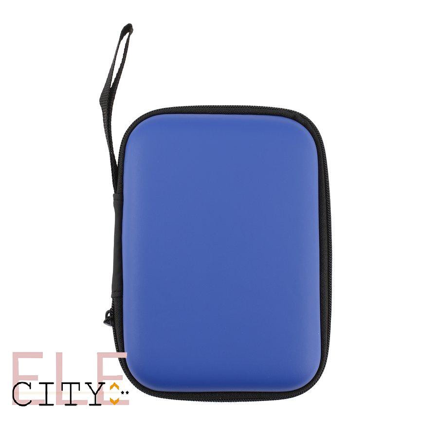 ✨COD✨Hard Nylon Carry Bag Compartment Case Cover For 2.5'' HDD Hard Disk Case