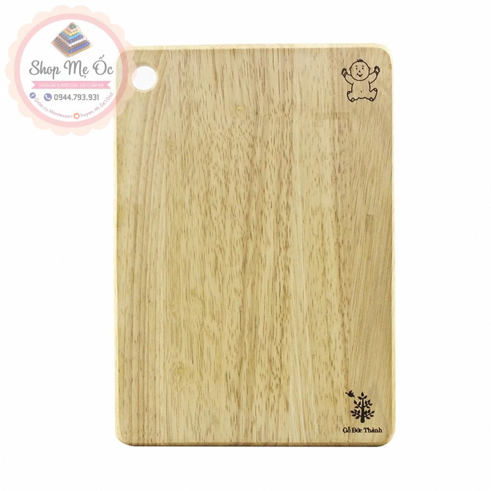 Thực hành cuộc sống - Thớt gỗ cho bé