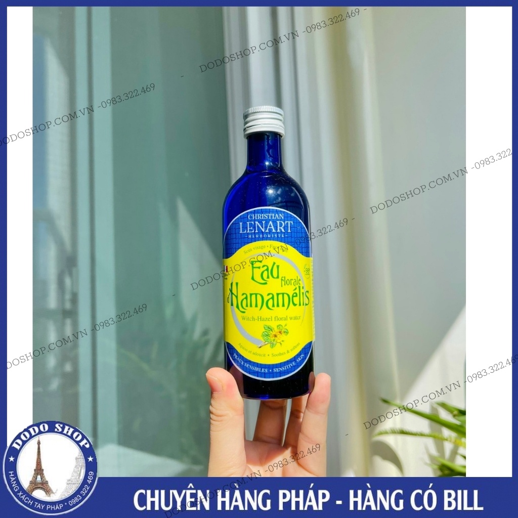 Nước hoa hồng Christian Lenart – Toner Christian Lenart hữu cơ Organic 100% thiên nhiên