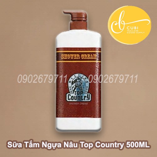 Sữa Tắm Ngựa Nâu Mistine Top Country Thái Lan - 500ML