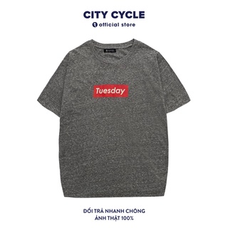Áo thun nam nữ Đốm in SUNDAY City Cycle - Áo phông nam Unisex form vừa