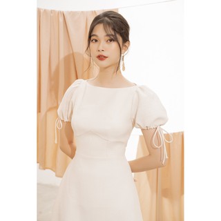 OLV - Đầm kiểu tay phồng Claire