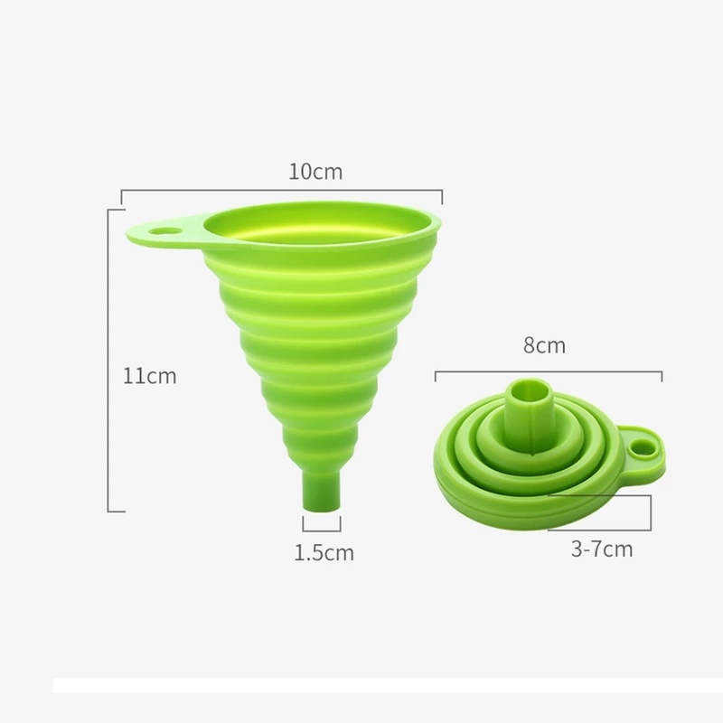 1 Phễu Silicone Có Thể Xếp Gọn Tiện Lợi