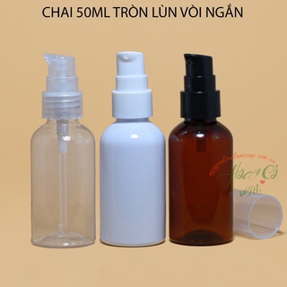 Chai Nhựa 50ml Phi 20